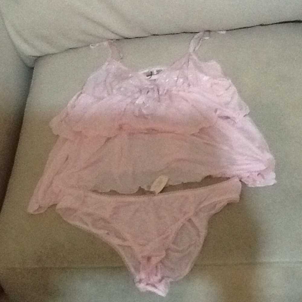 NWT Victoria's Secret Nightgown & Panty Size Large
